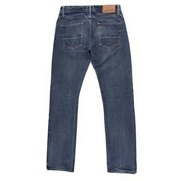 Tellason Mens Jeans White Oak Cone Selvedge Distressed Denim Size 30x32 USA - Picture 4 of 13